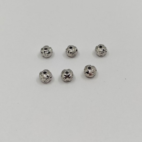 10 Adet 6X4 MM Bileklik Kolye Takı Ara Aparat Malzeme - KLCTK0402